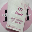 Saco de papel kraft (BLANCOS)